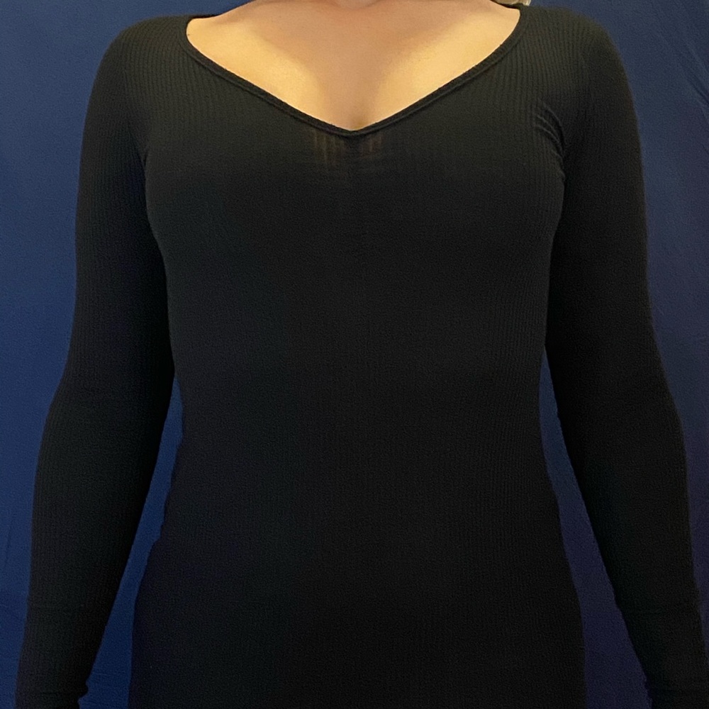 Black cocktail dress
